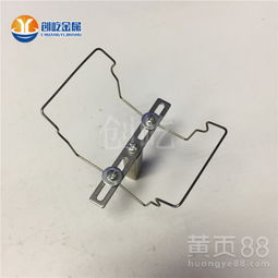 【电镀挂具架子夹子五金工具固定铁丝u型夹不锈钢管连接件】-